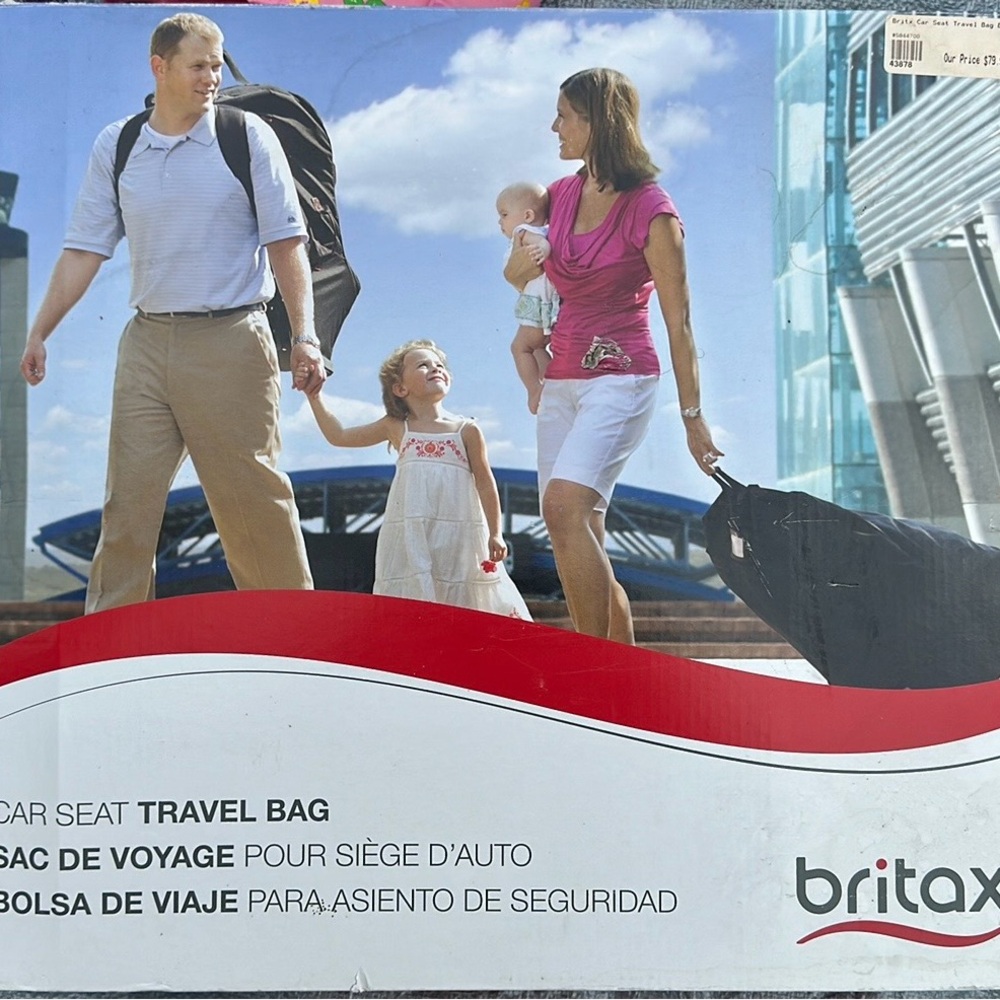Britax Car Seat Travel Bag - like new condition